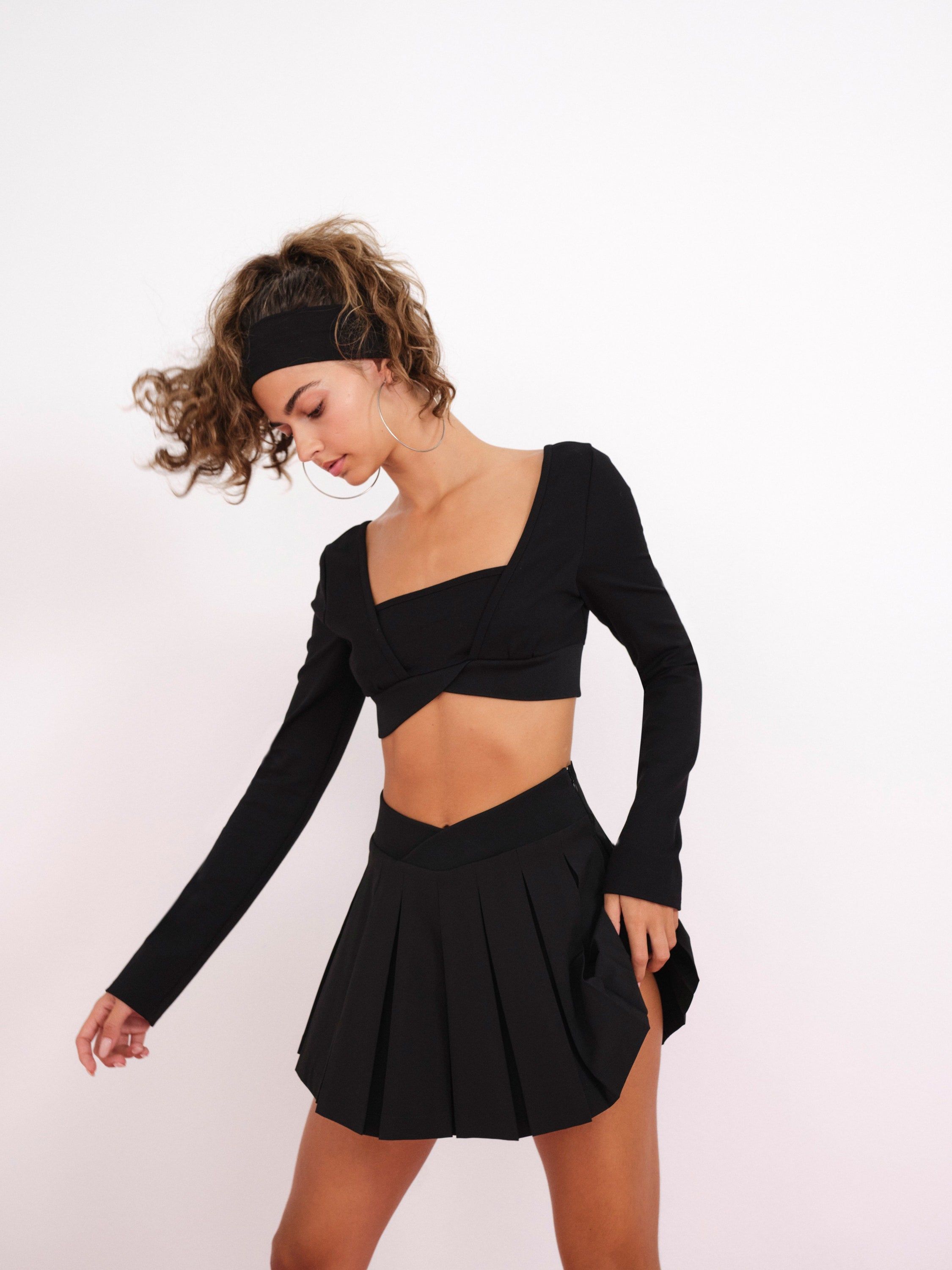 Rib Crop Top sold by For Love And Lemons product image thumbnail 4