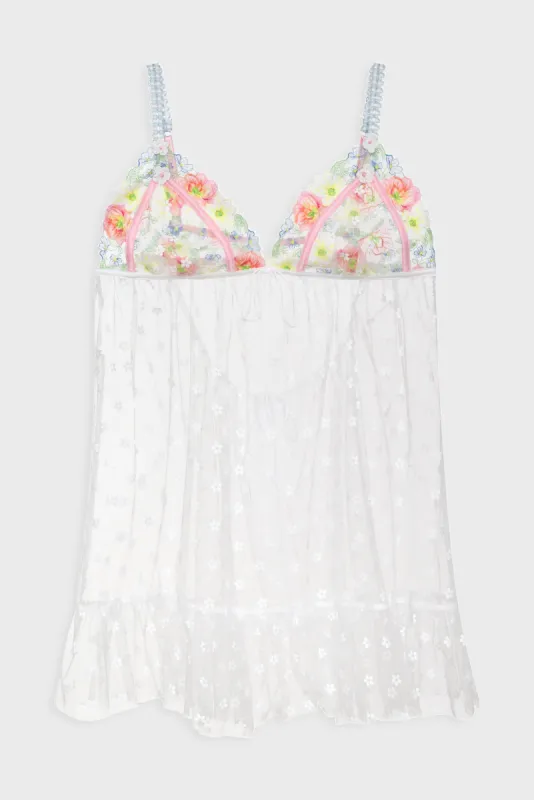 Daisy Blossom Slip Dress sold by For Love And Lemons