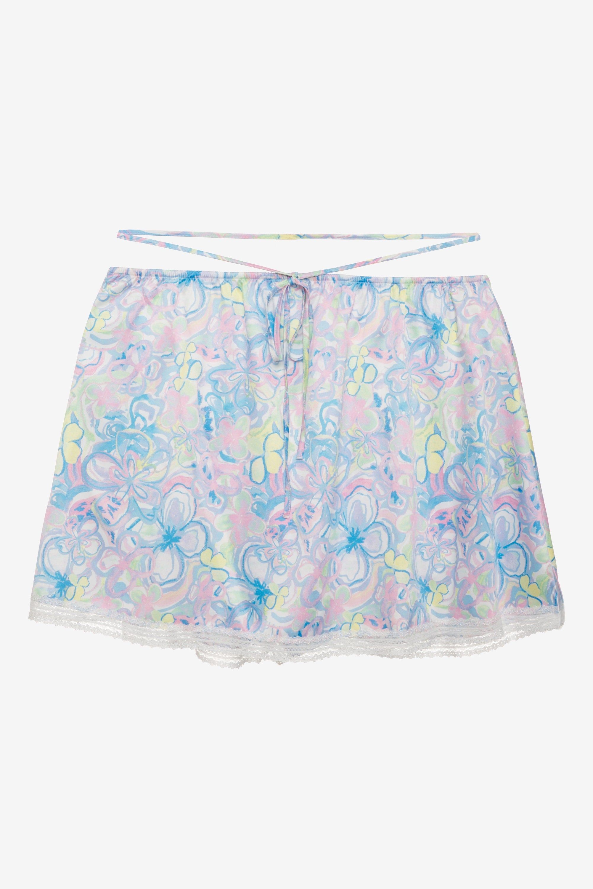 Midsummer Floral Skirt sold by For Love And Lemons