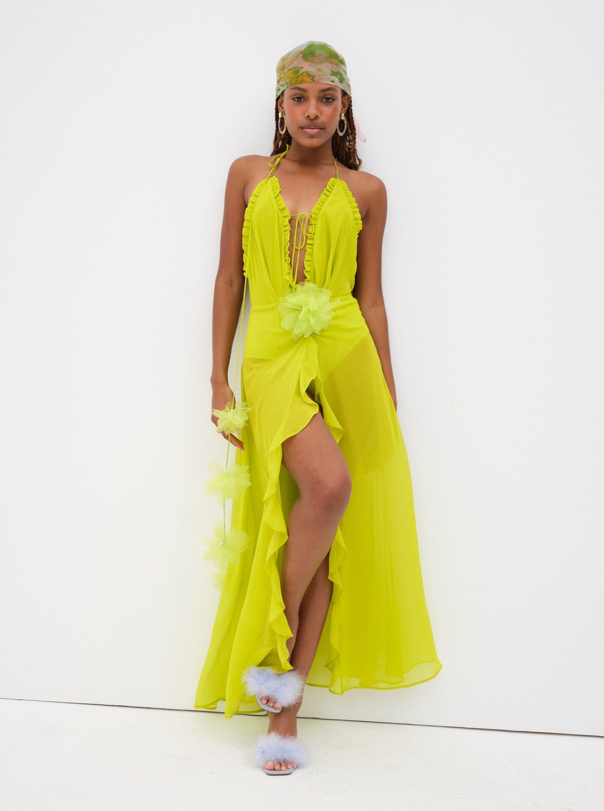Lina Maxi Dress sold by For Love And Lemons product image thumbnail 2
