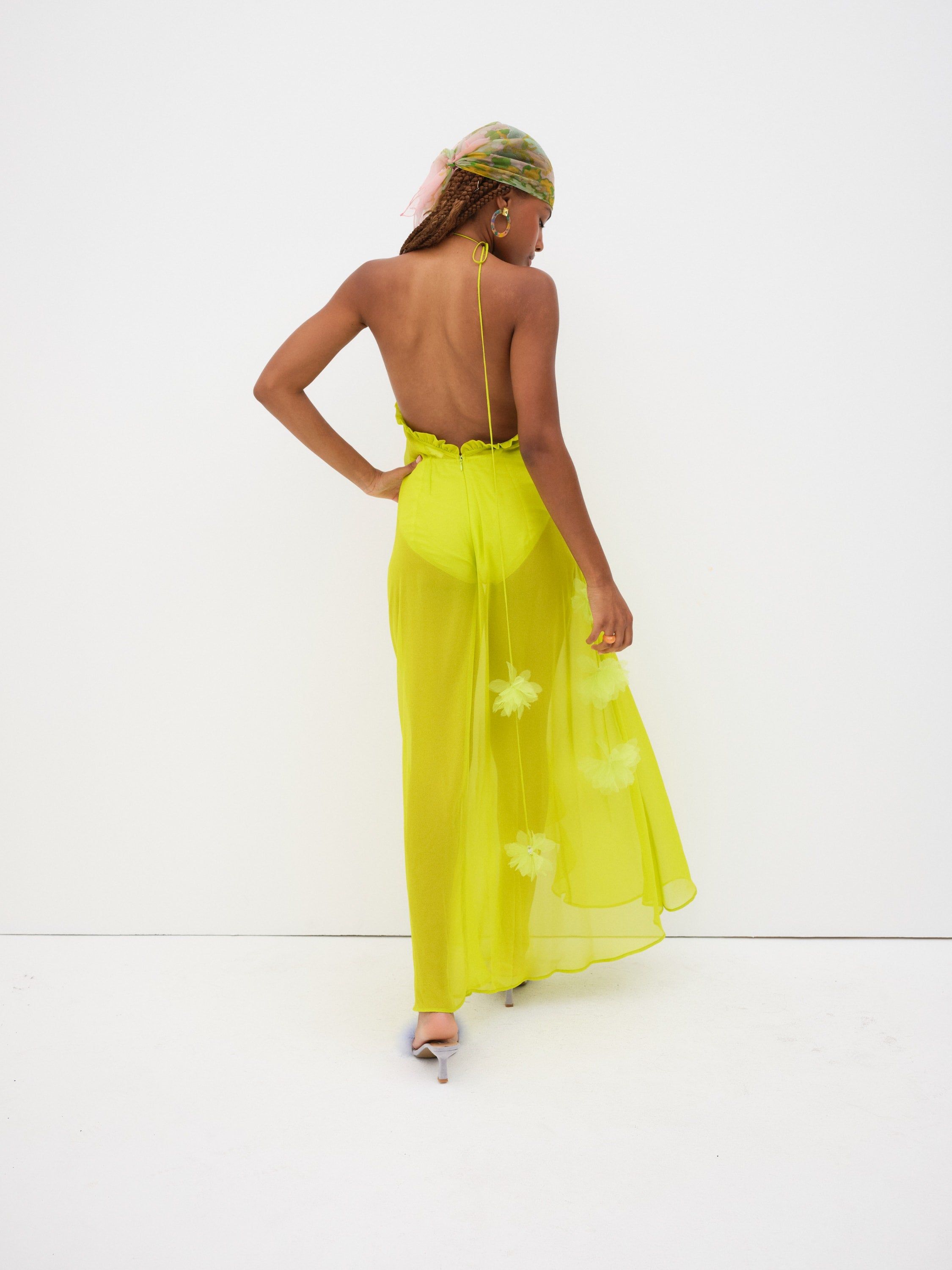 Lina Maxi Dress sold by For Love And Lemons product image thumbnail 4