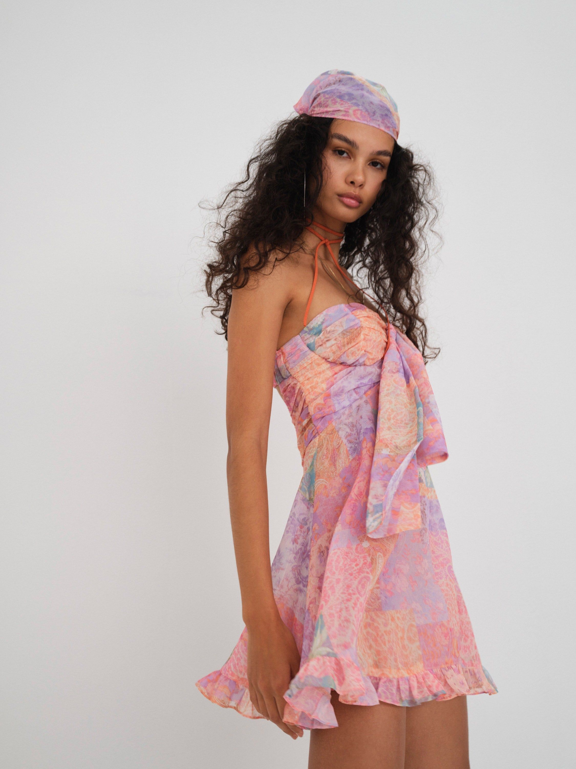 Teagan Mini Dress sold by For Love And Lemons product image thumbnail 3