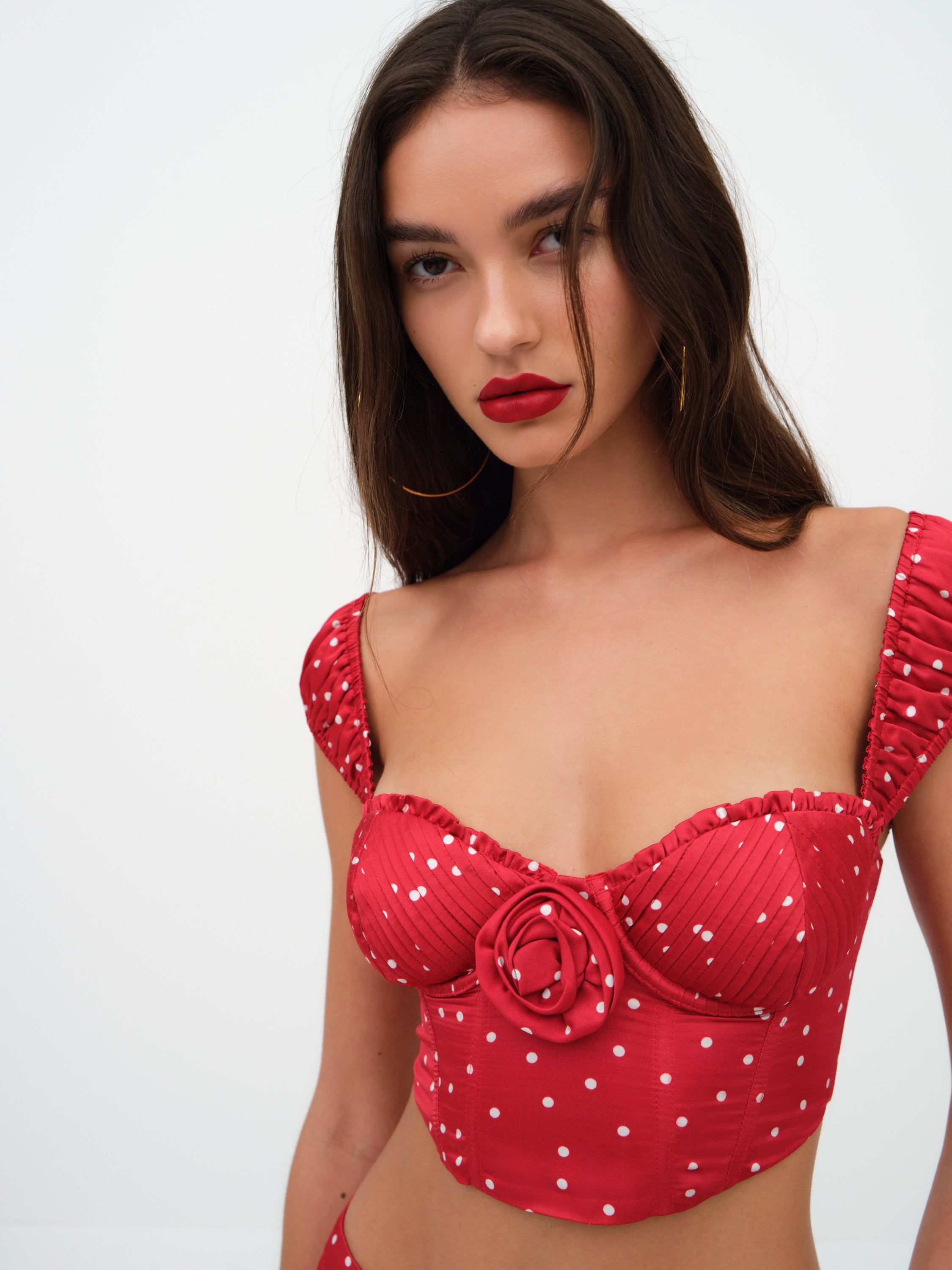 Eleanor Crop Top sold by For Love And Lemons