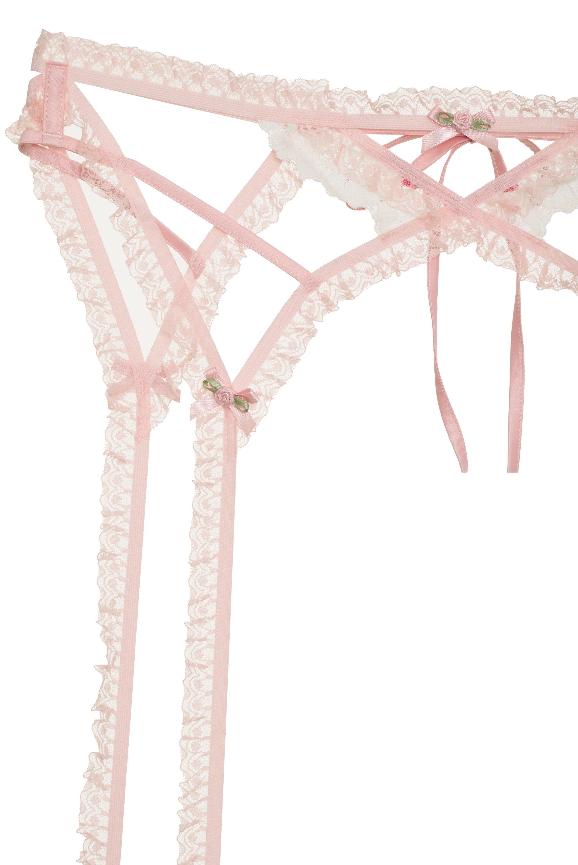 for love and lemons garter belt For Love & Lemons April Bloom Garter Belt Size: