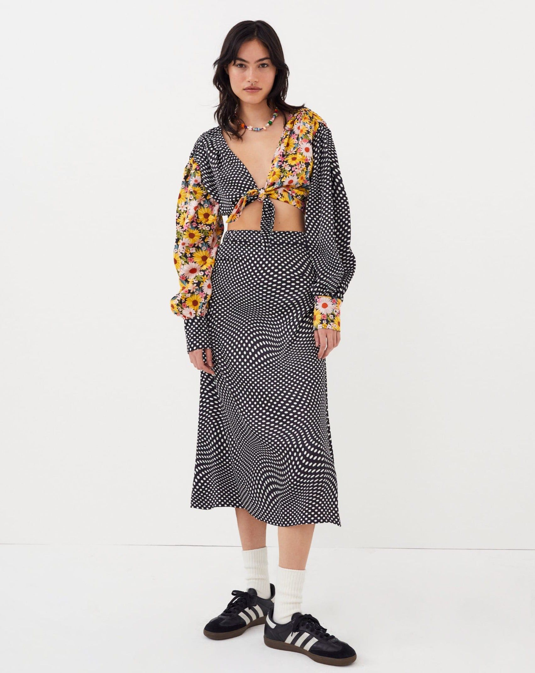 Anya Crop Top sold by For Love And Lemons product image thumbnail 2