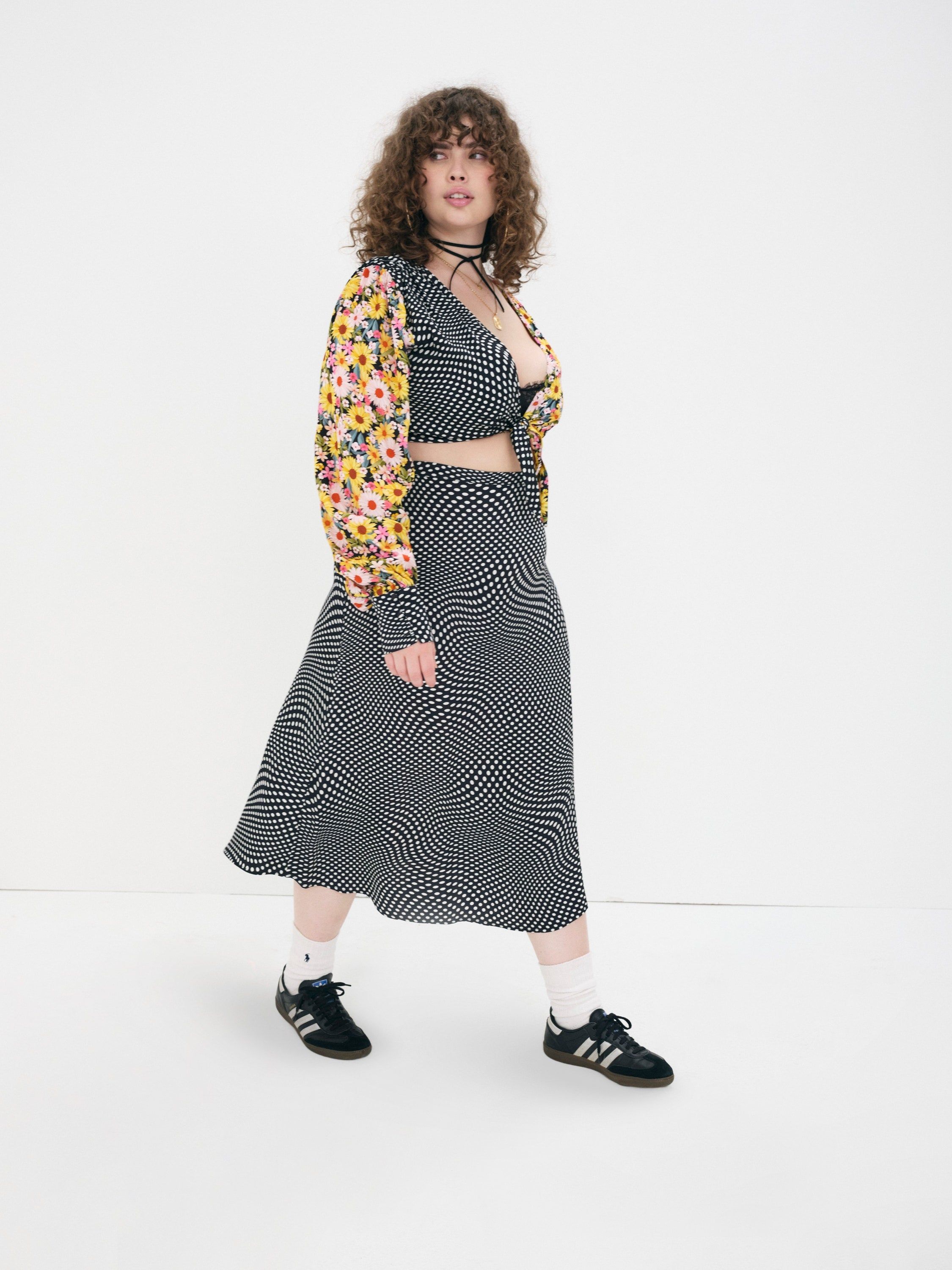 Anya Crop Top sold by For Love And Lemons product image thumbnail 5