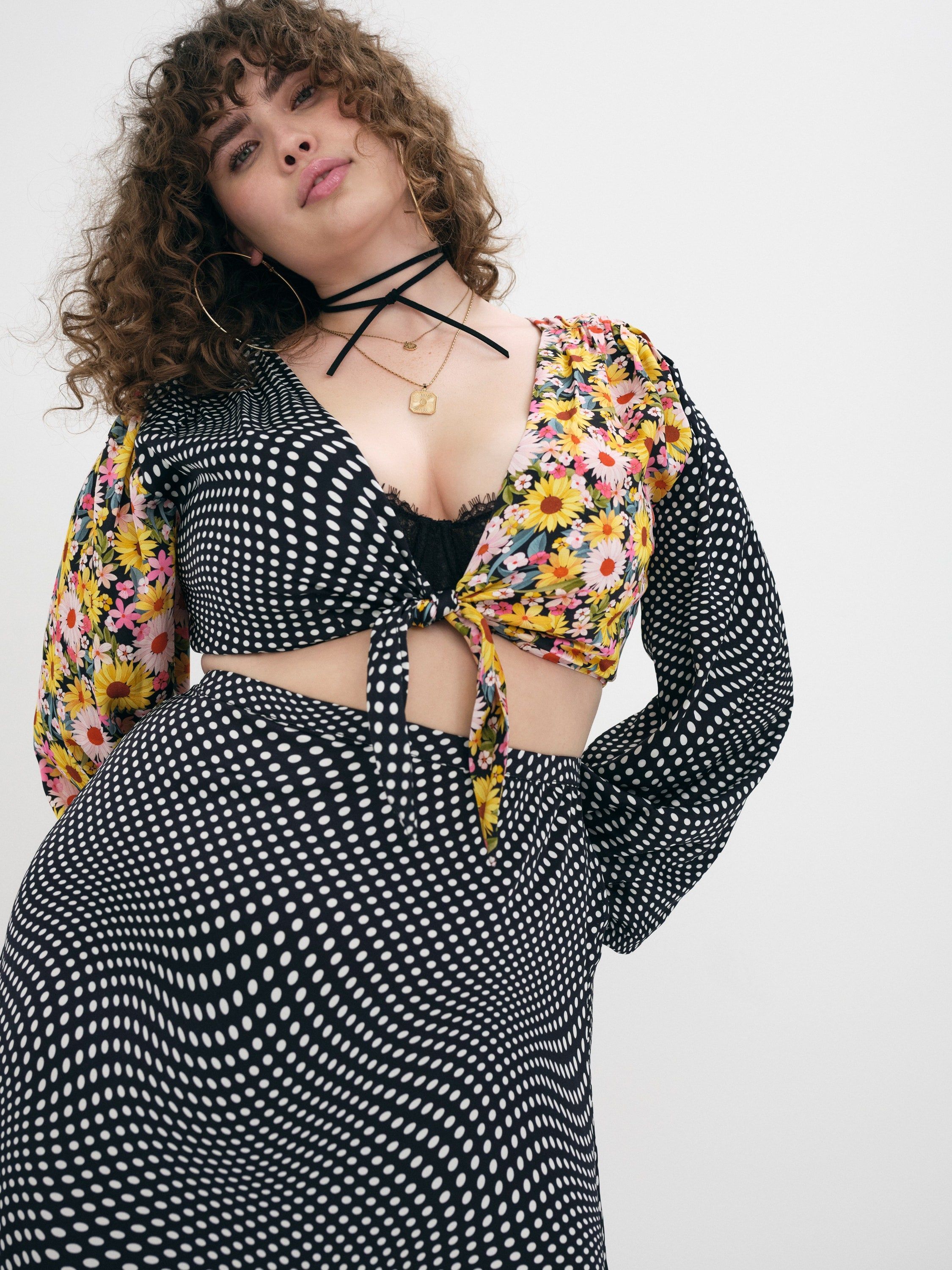 Anya Crop Top sold by For Love And Lemons product image thumbnail 7