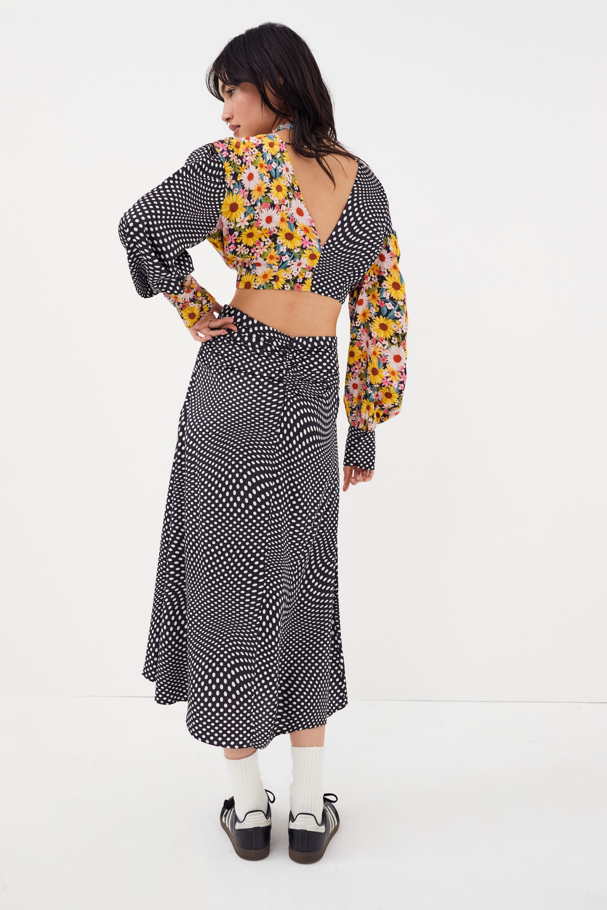 Anya Crop Top sold by For Love And Lemons product image thumbnail 3