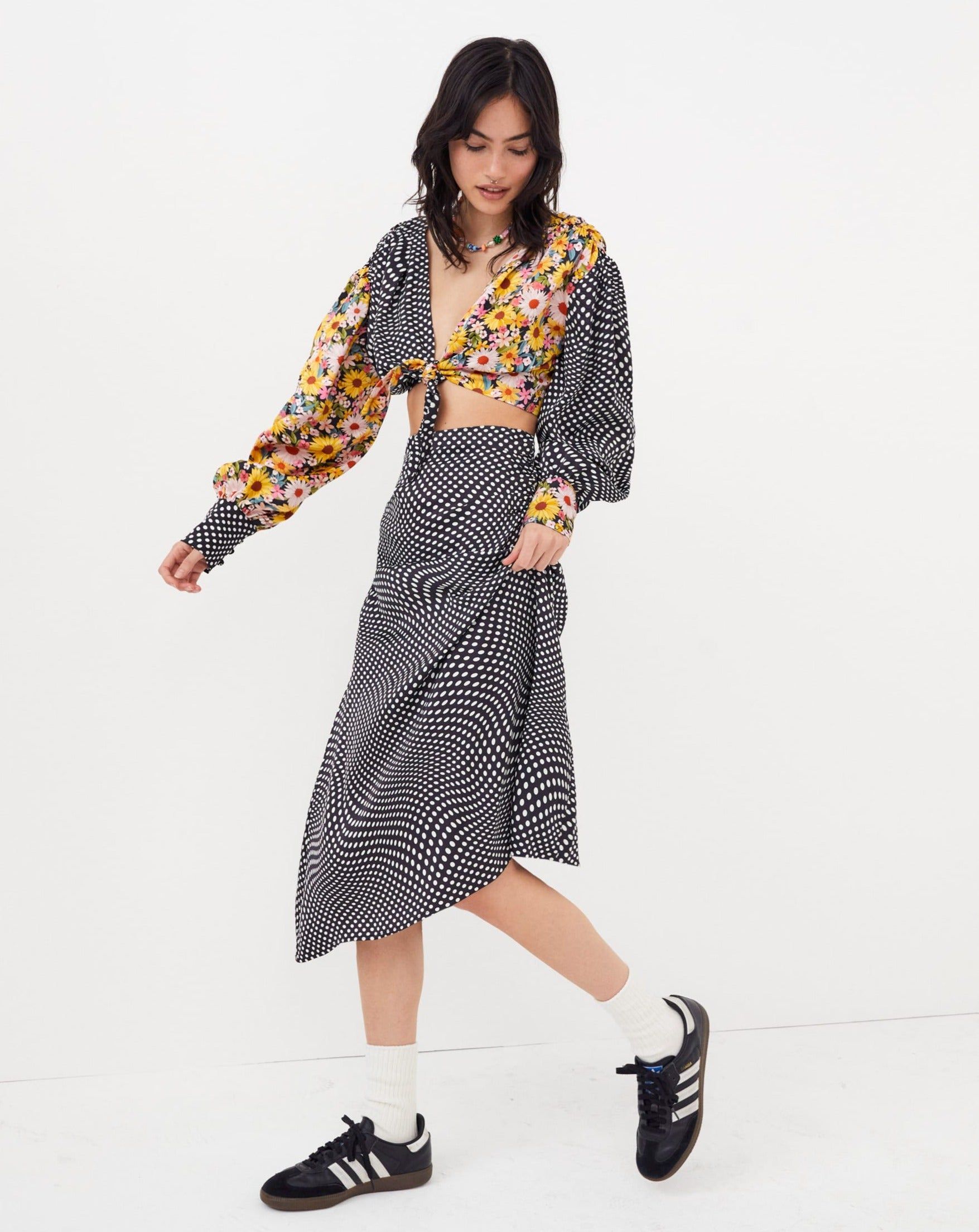 Anya Crop Top sold by For Love And Lemons product image thumbnail 4