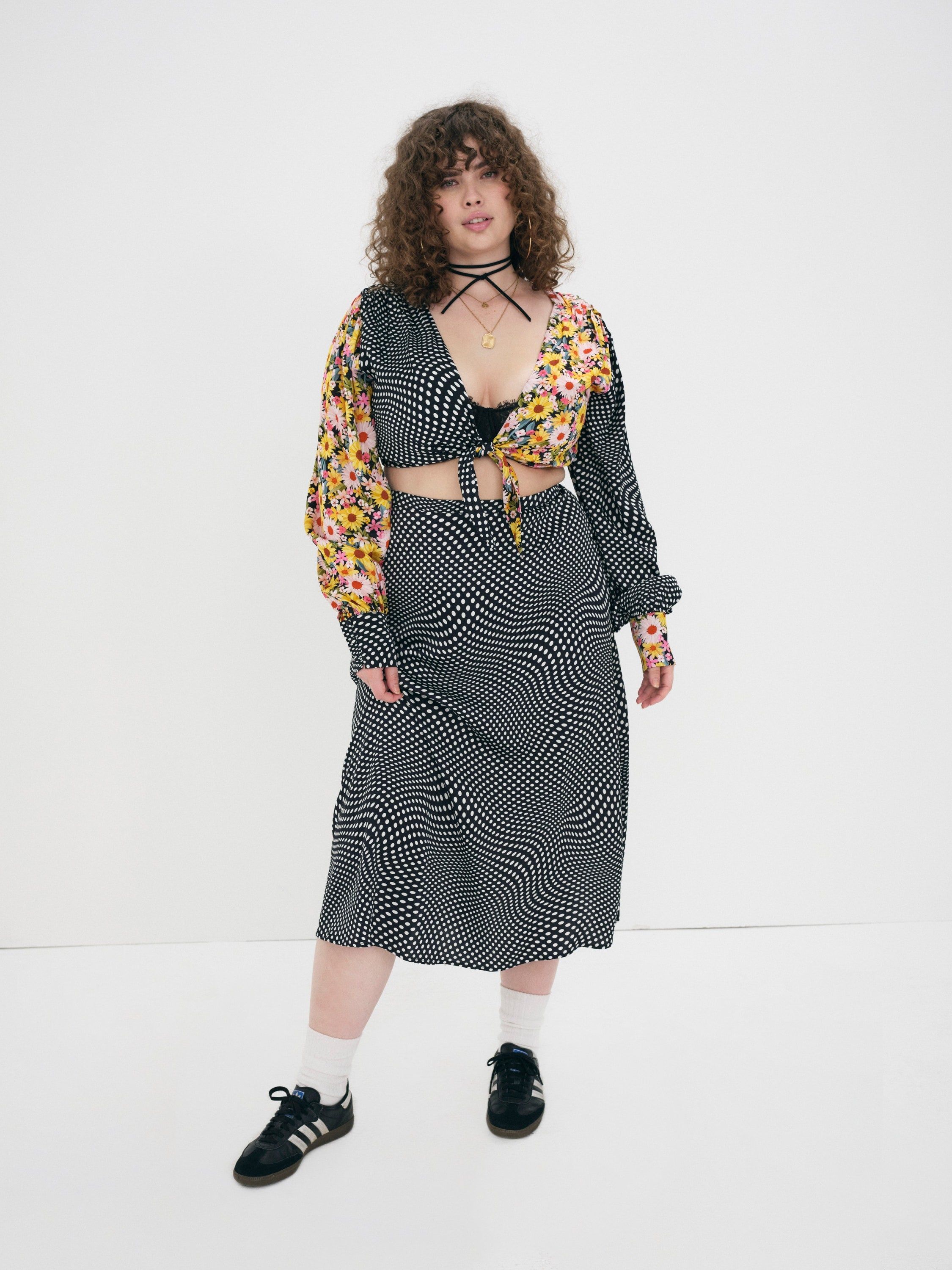 Anya Crop Top sold by For Love And Lemons product image thumbnail 6