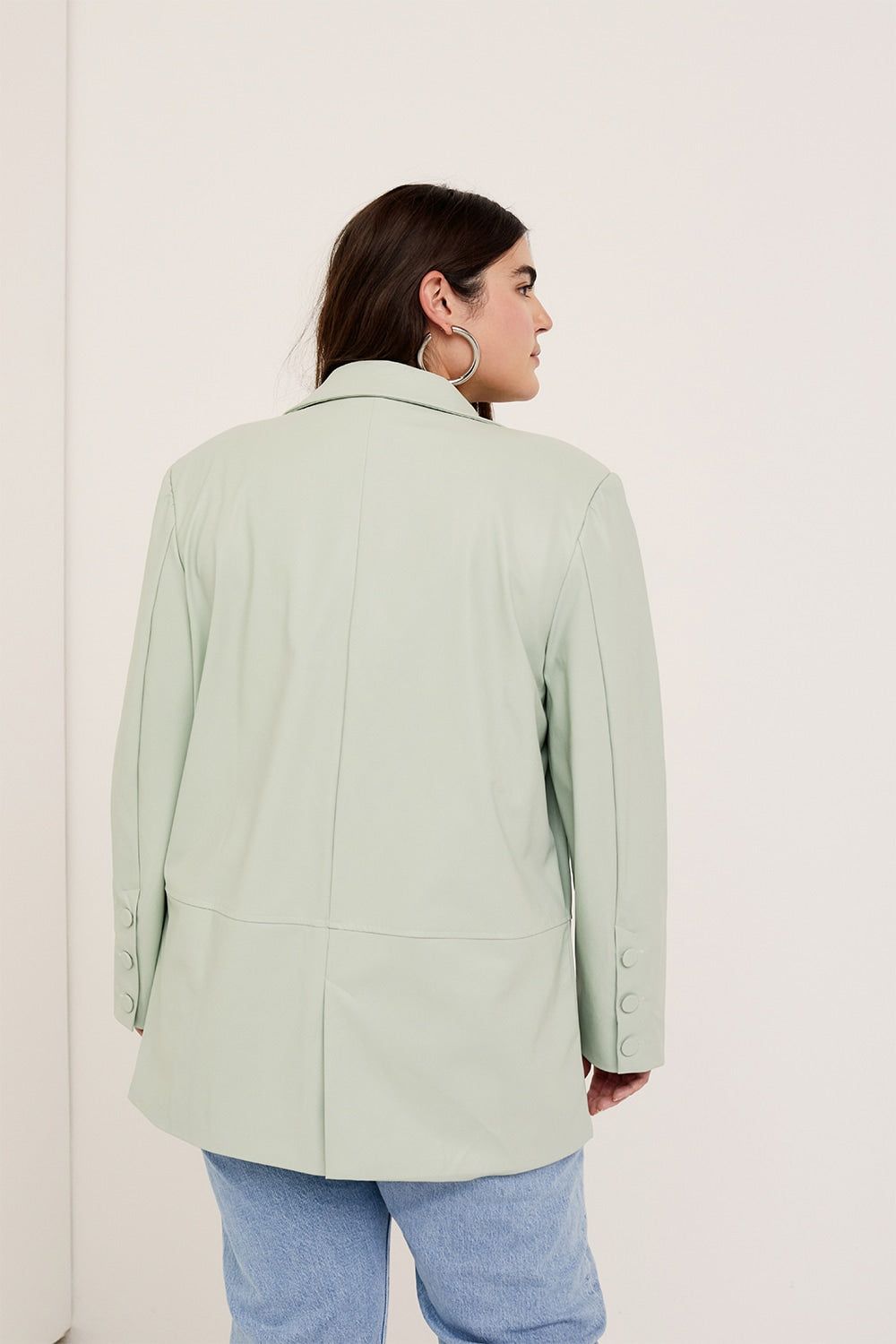 Talia Boyfriend Blazer sold by For Love And Lemons product image thumbnail 10