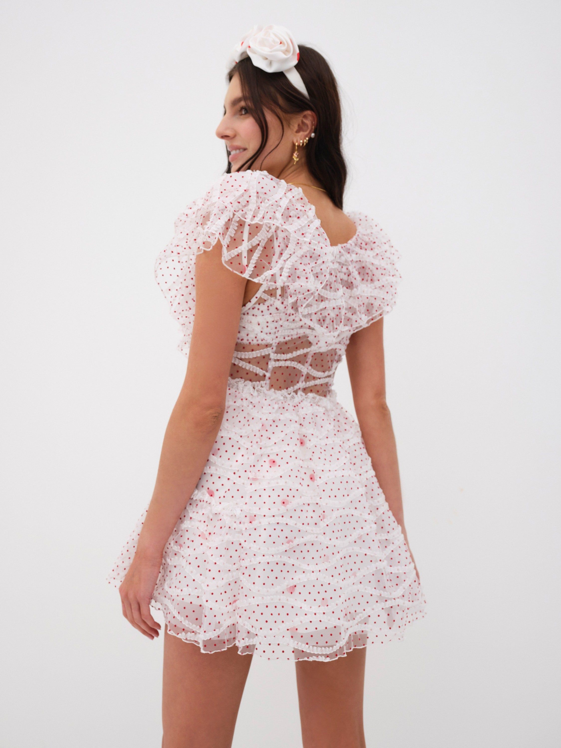 Ilaria Mini Dress sold by For Love And Lemons product image thumbnail 4