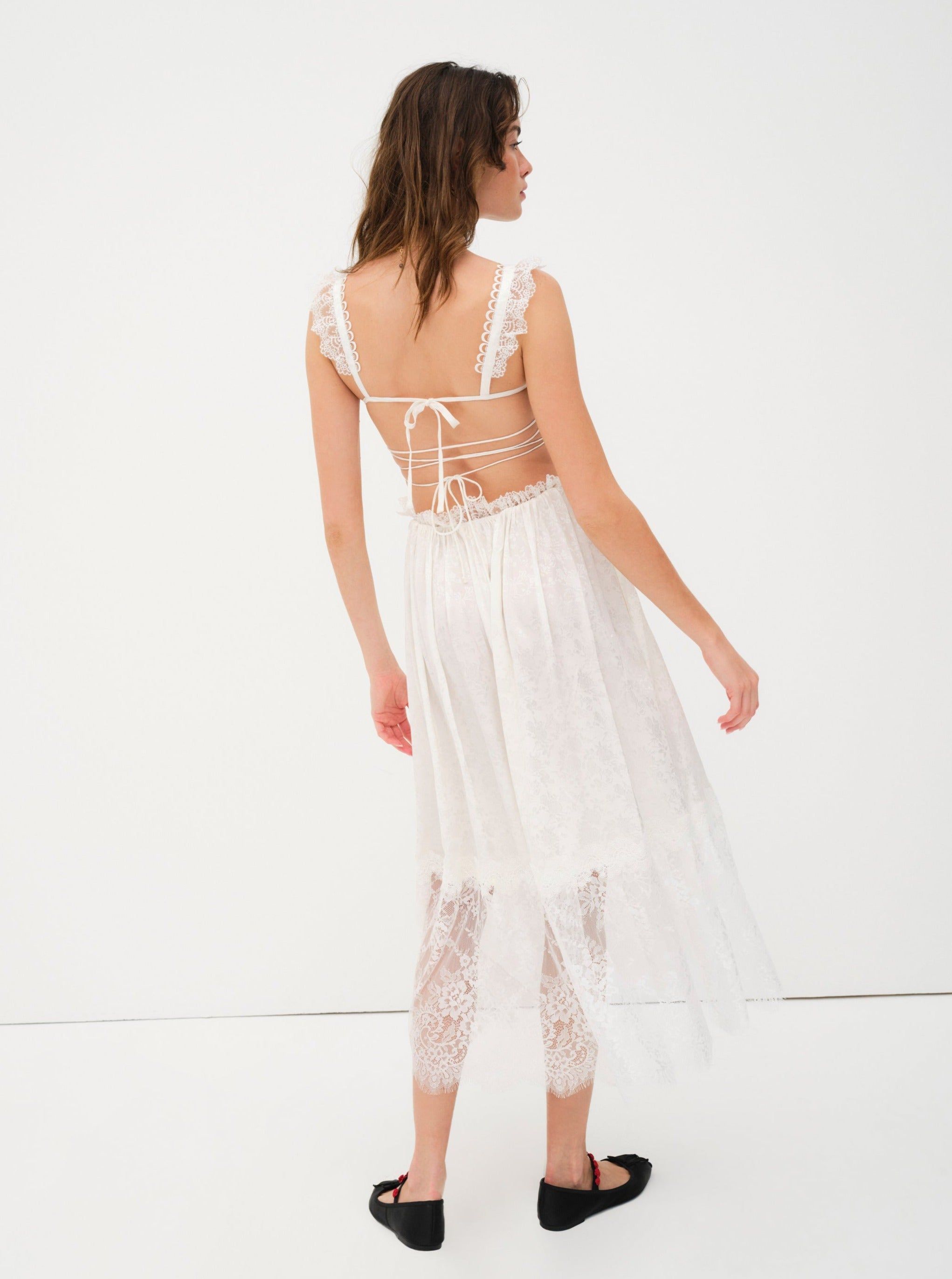 Deane Midi Dress sold by For Love And Lemons product image thumbnail 4