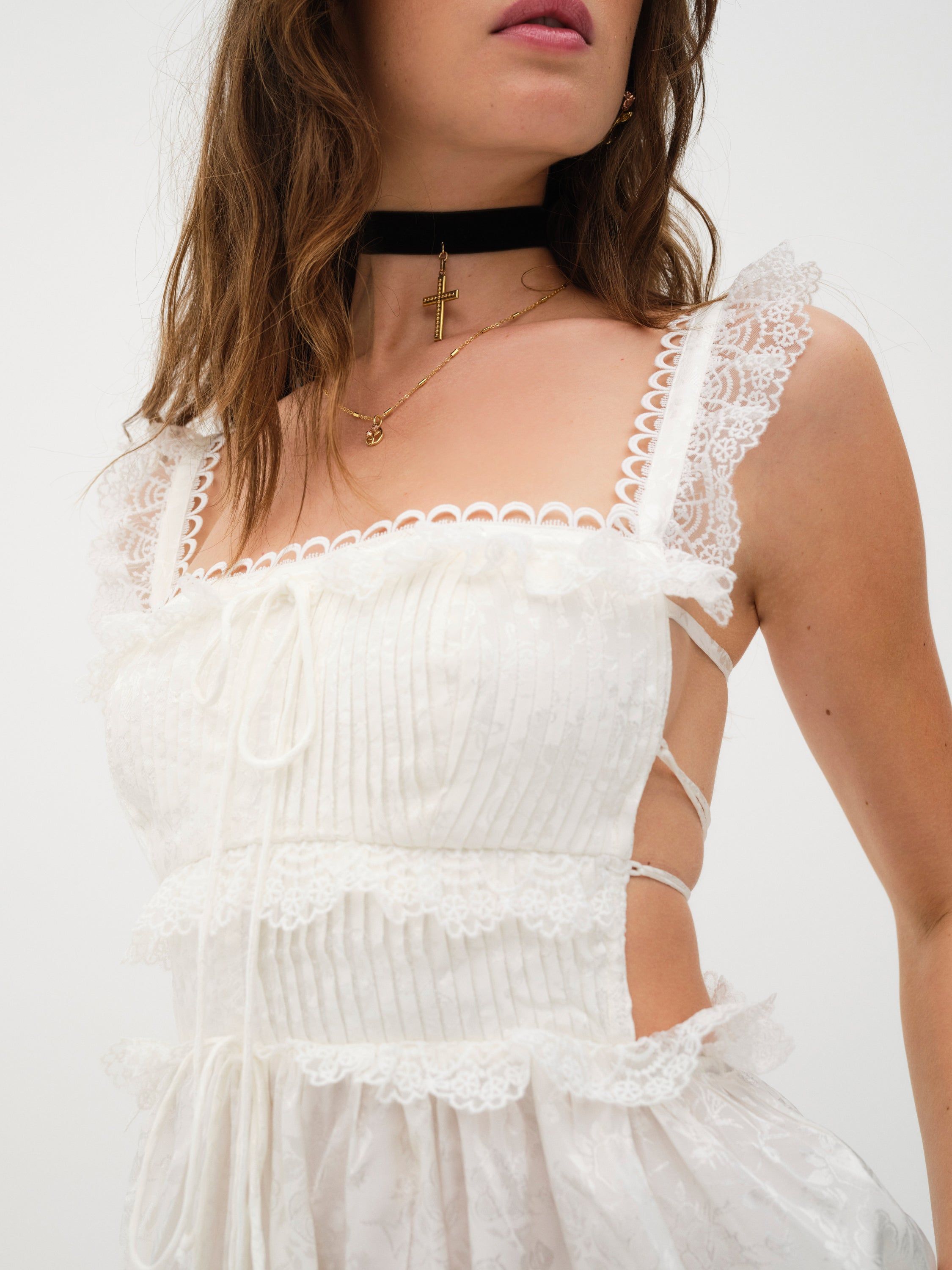 Deane Midi Dress sold by For Love And Lemons product image thumbnail 2