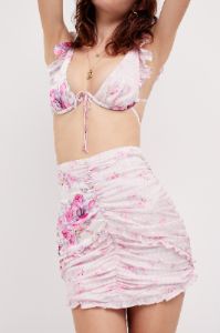 Taylor Mini Skirt sold by For Love And Lemons