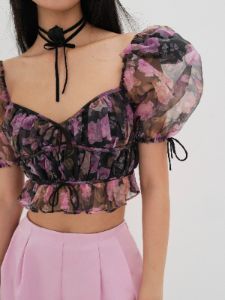 Sunshine Crop Top sold by For Love And Lemons