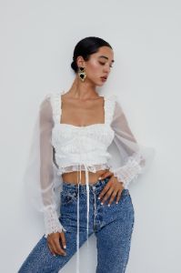 Gabrielle Top sold by For Love And Lemons