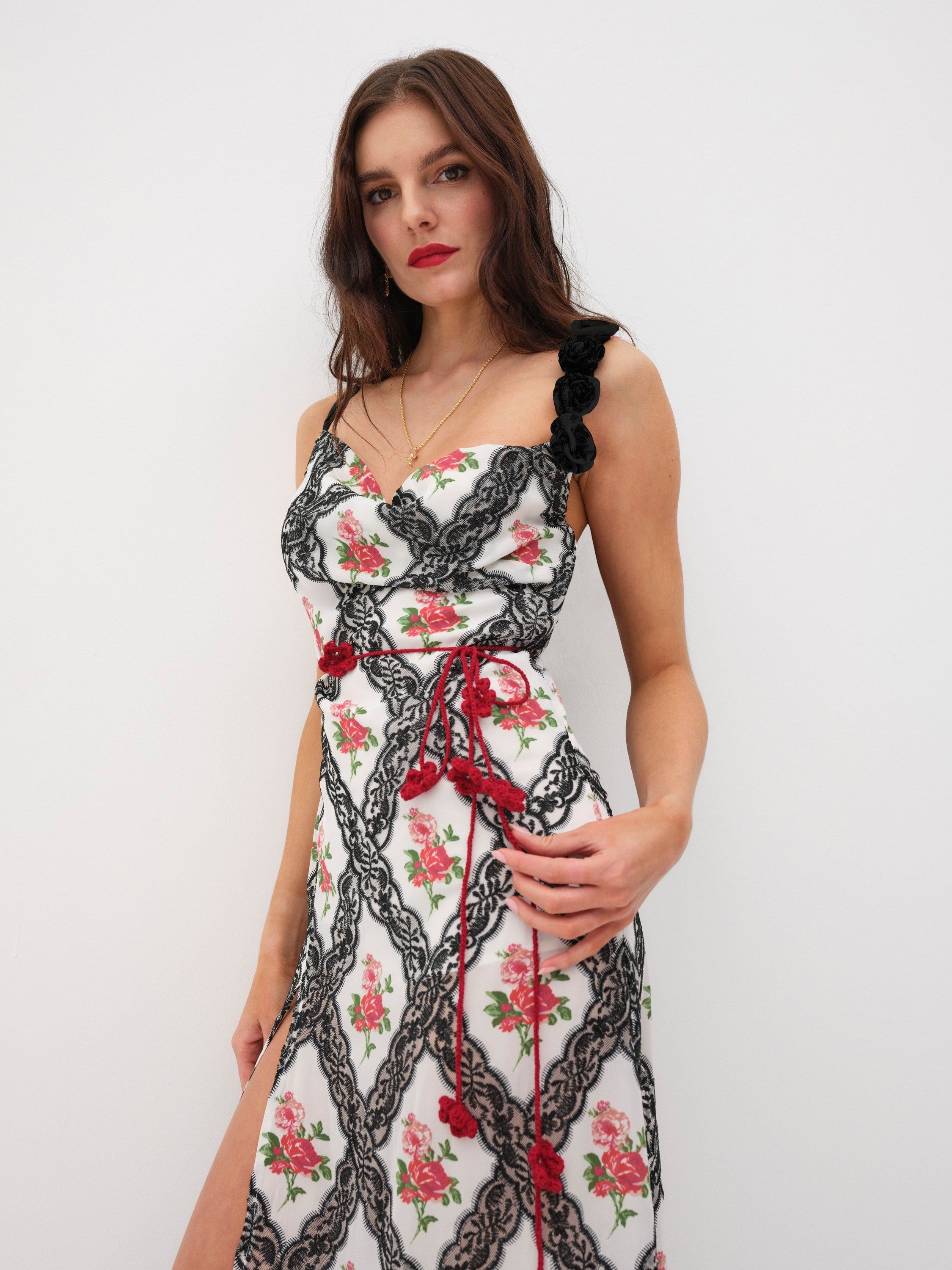 Vittoria Maxi Dress sold by For Love And Lemons product image thumbnail 3