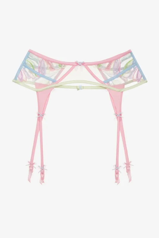 Pastel Tulips Garter sold by For Love And Lemons