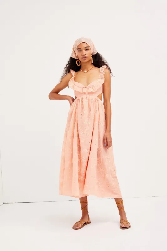 Frances Midi Dress sold by For Love And Lemons