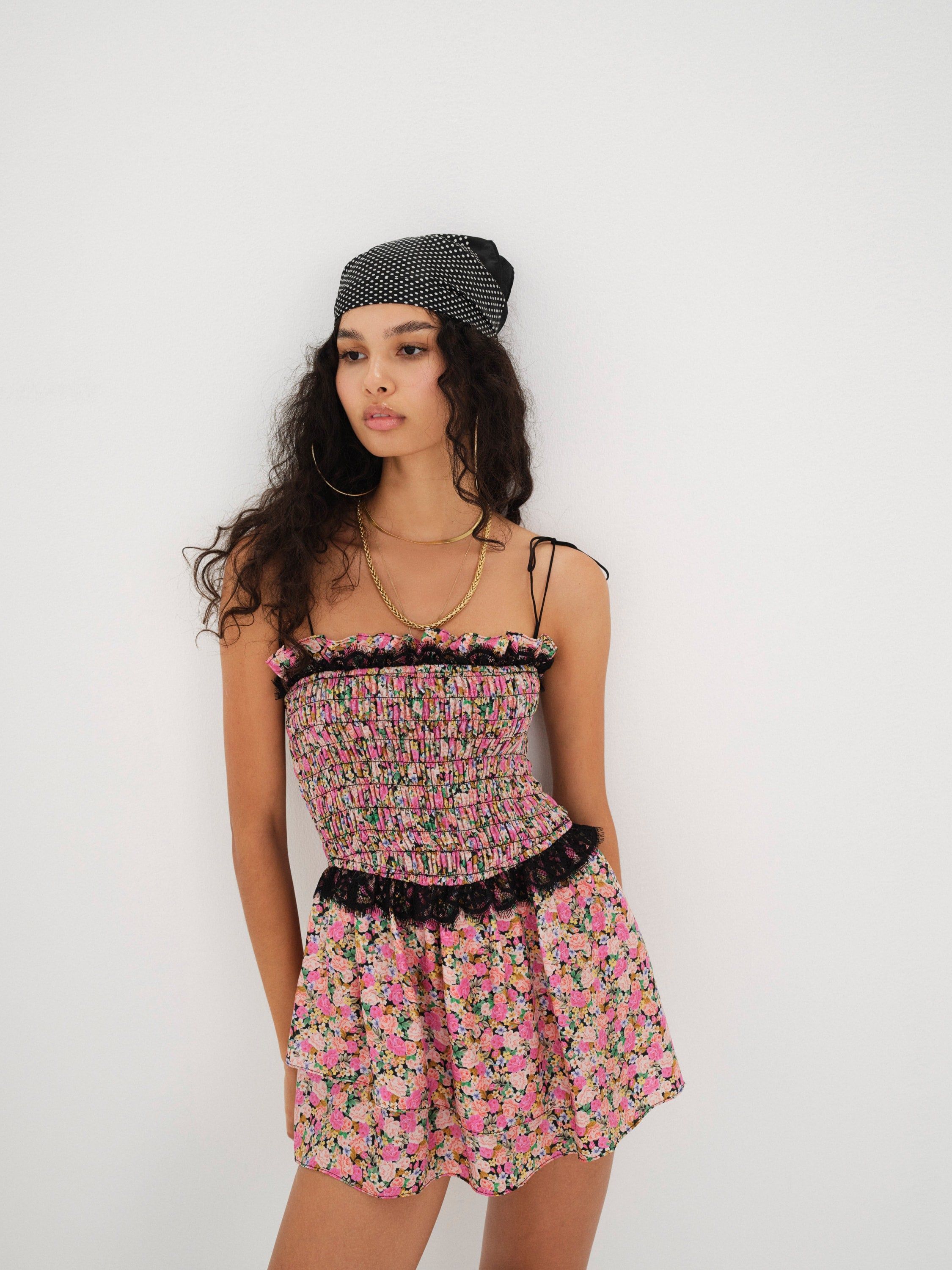 Juanita Mini Dress sold by For Love And Lemons product image thumbnail 3