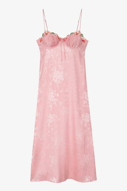 Lola Midi Slip Dress sold by For Love And Lemons