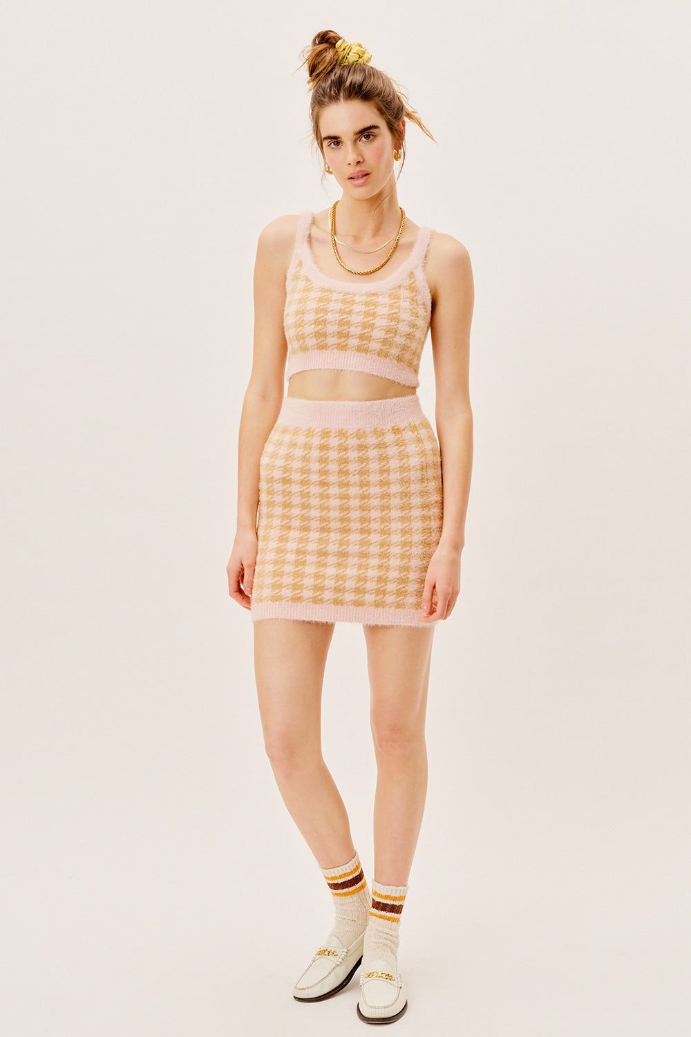 Cher Mini Skirt sold by For Love And Lemons product image thumbnail 4