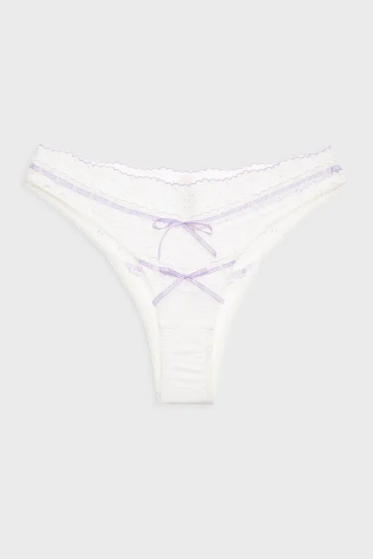 Daisy Eyelet Panty sold by For Love And Lemons