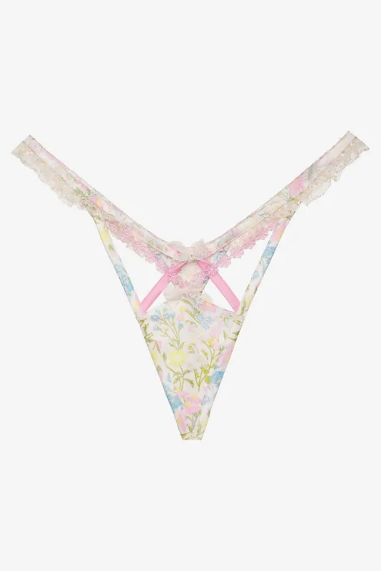 Glitter Garden Panty sold by For Love And Lemons