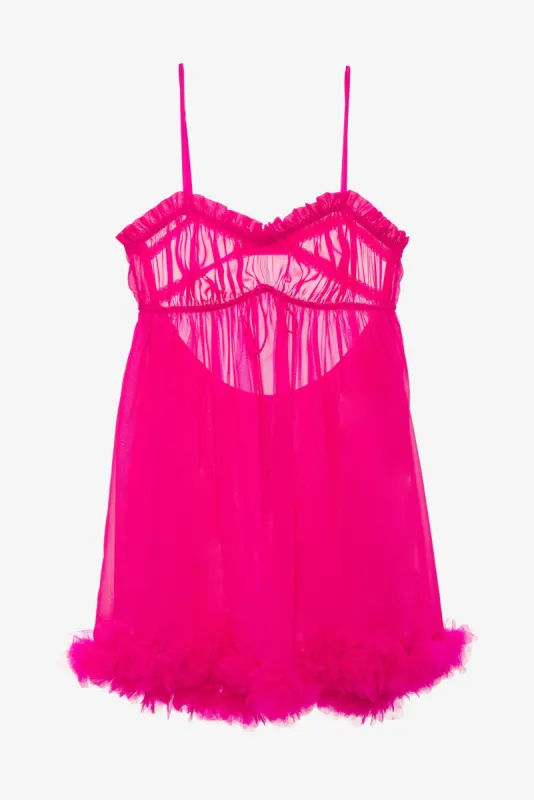 Tropical Chiffon Slip sold by For Love And Lemons