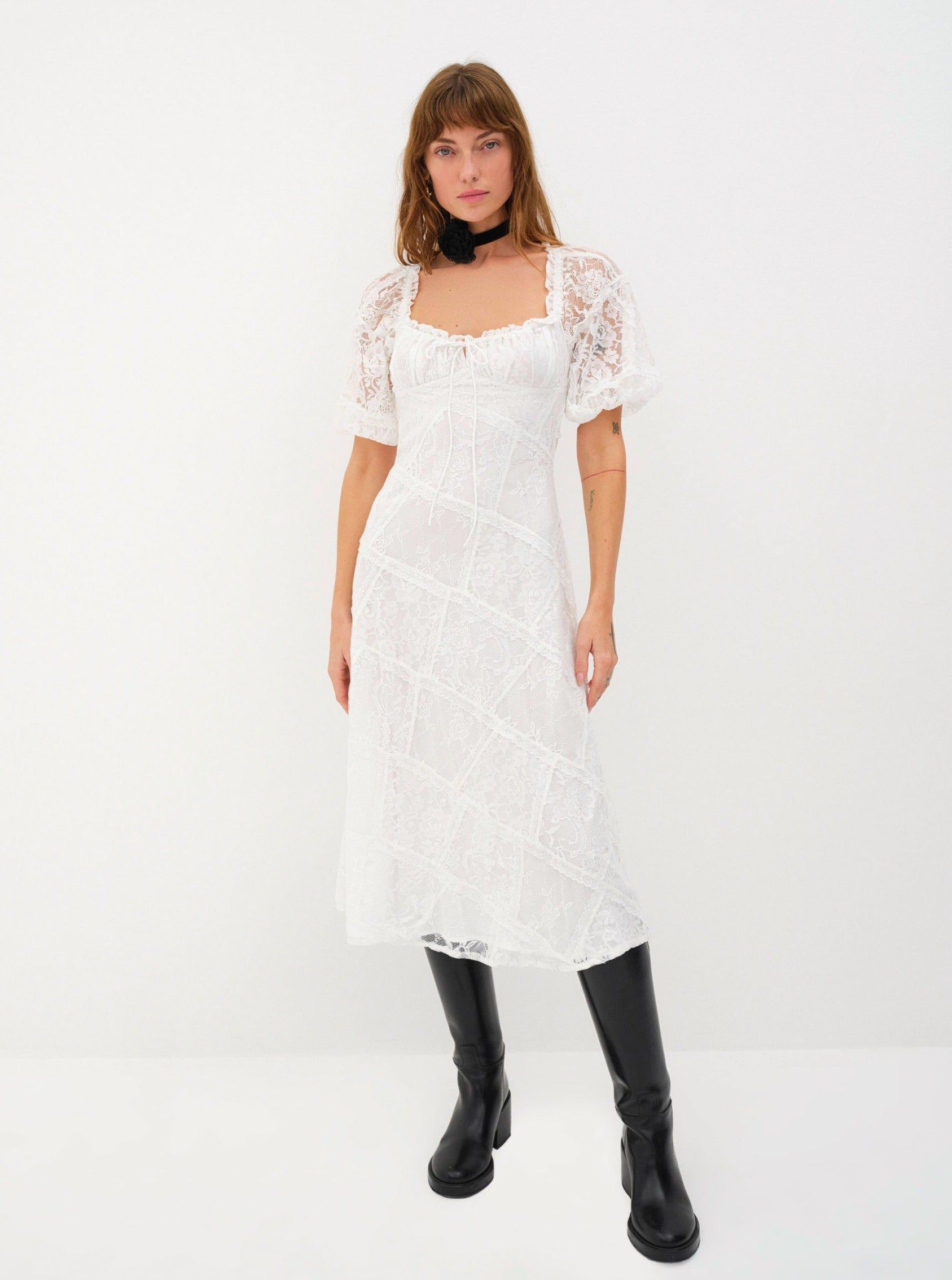 Lily Midi Dress sold by For Love And Lemons product image thumbnail 3