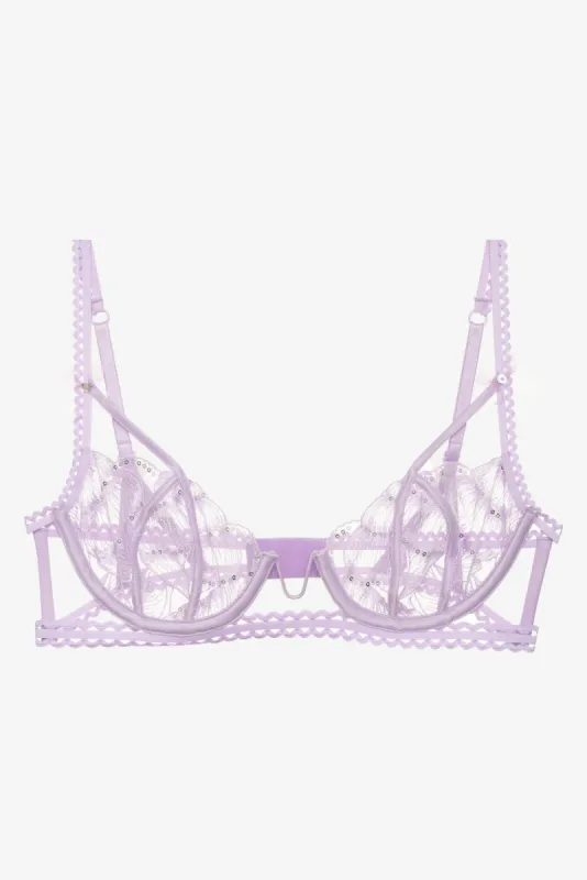 Shell Sequin Underwire Bra sold by For Love And Lemons