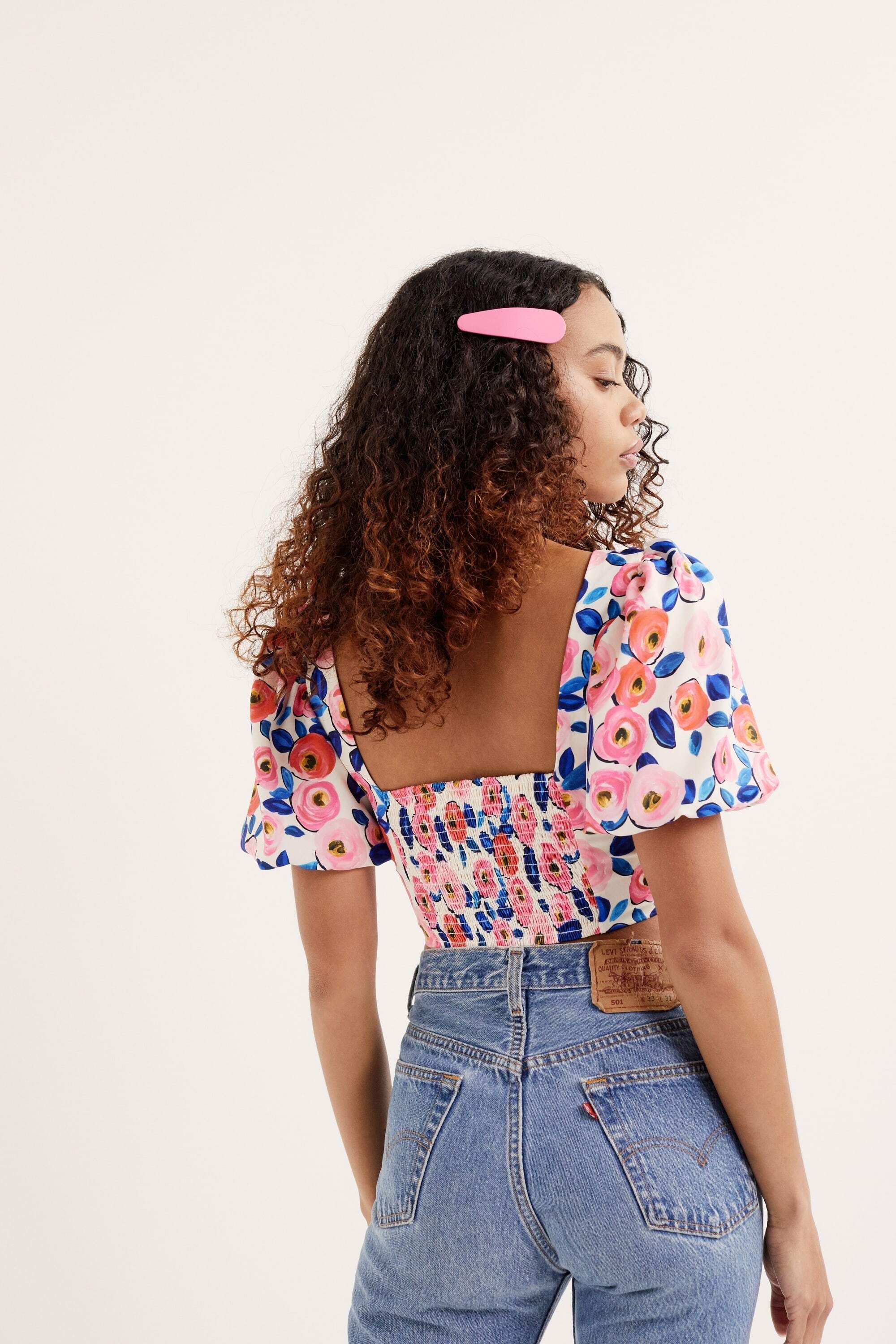 Gianna Crop Top sold by For Love And Lemons product image thumbnail 2