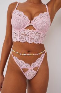 Creamsicle Lace Bra sold by For Love And Lemons
