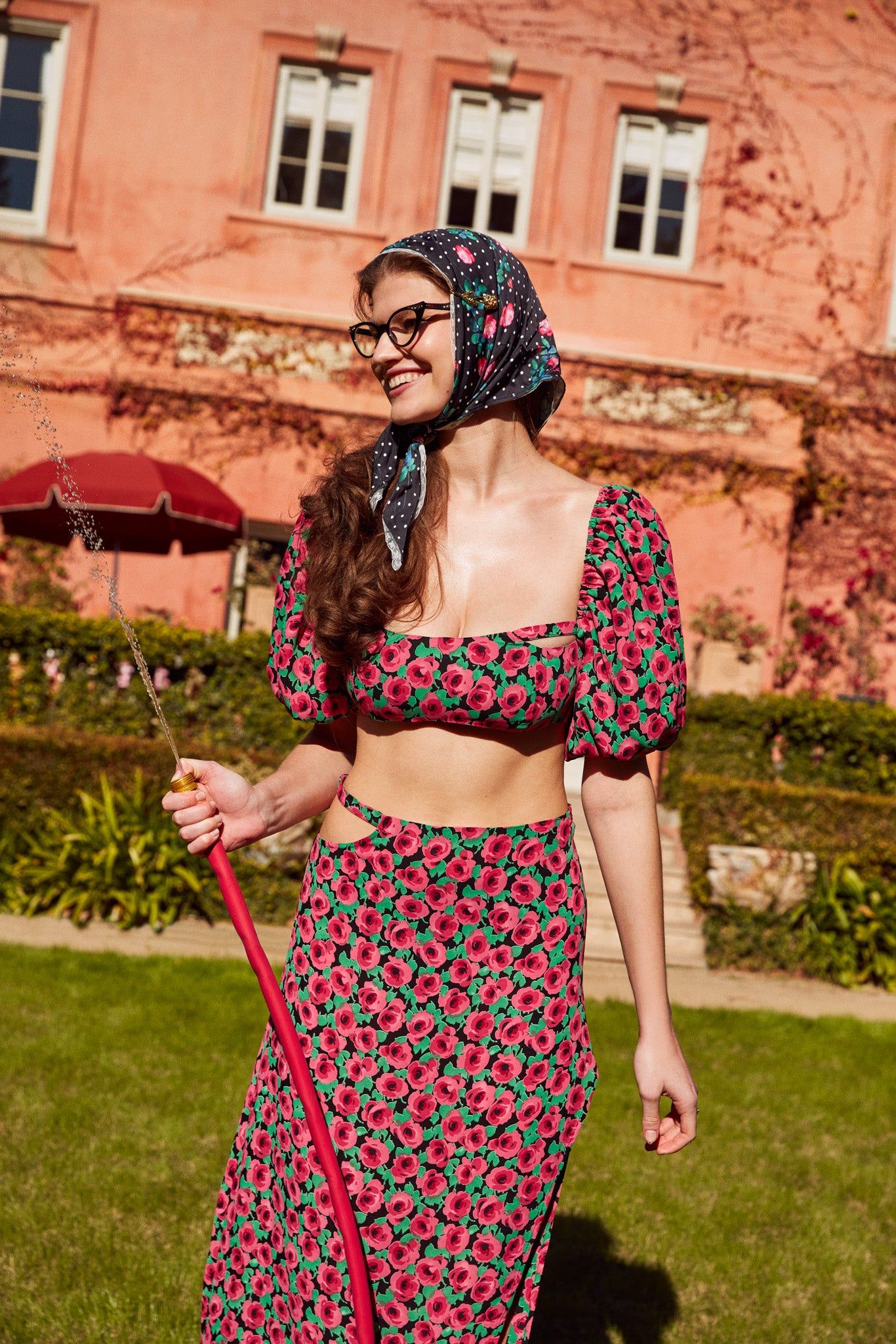 Barolo Midi Skirt sold by For Love And Lemons product image thumbnail 7