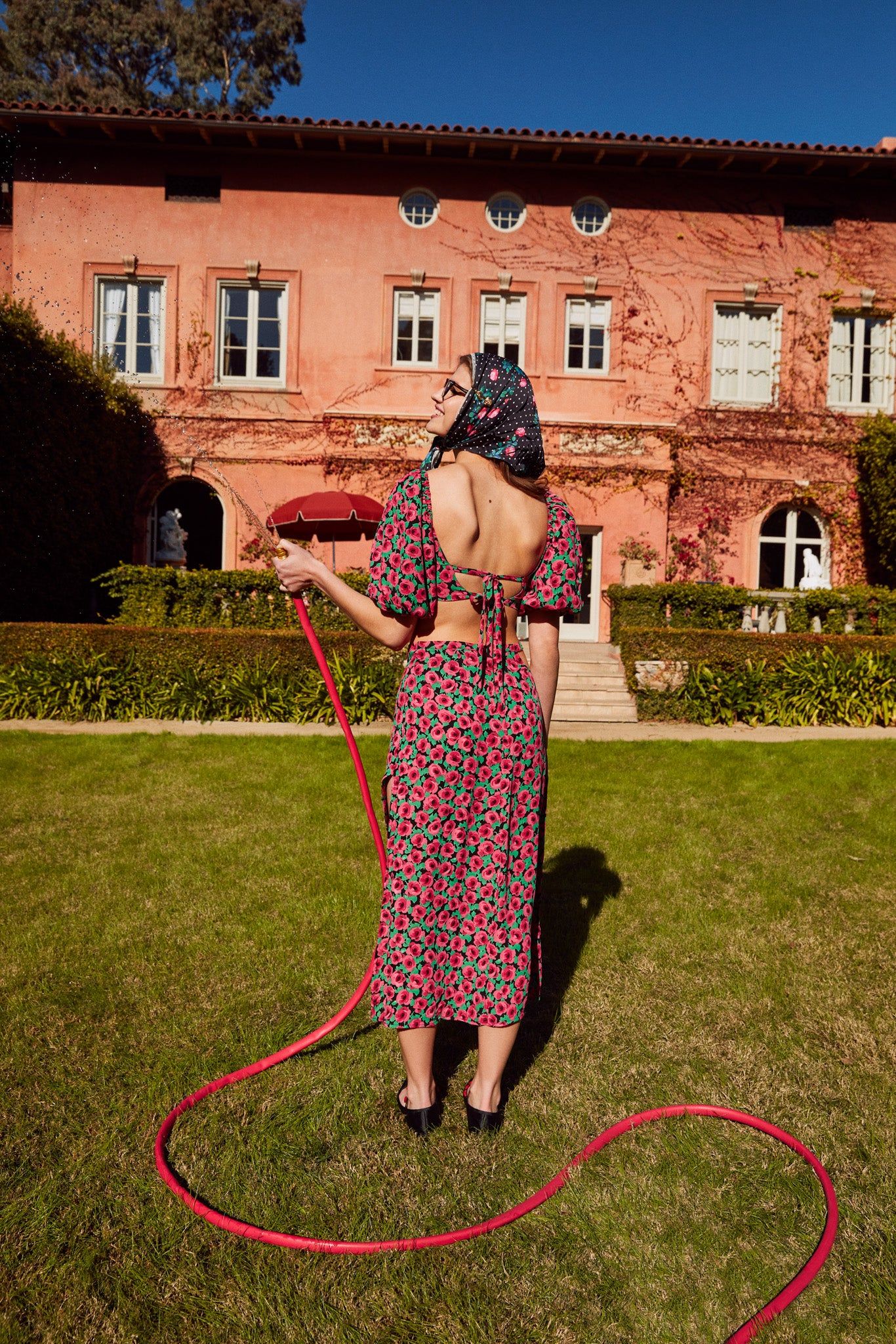 Barolo Midi Skirt sold by For Love And Lemons product image thumbnail 6