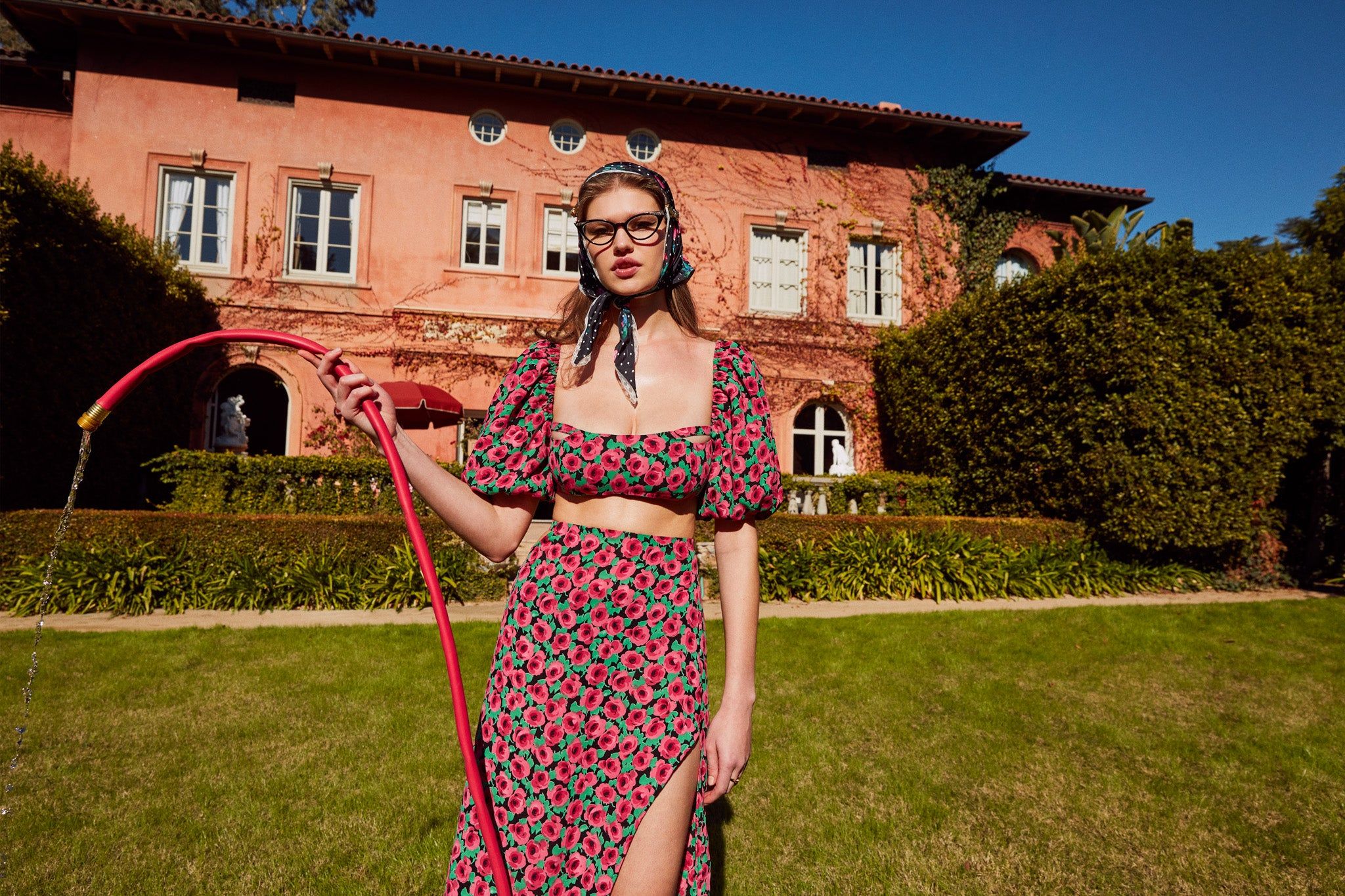 Barolo Midi Skirt sold by For Love And Lemons product image thumbnail 5