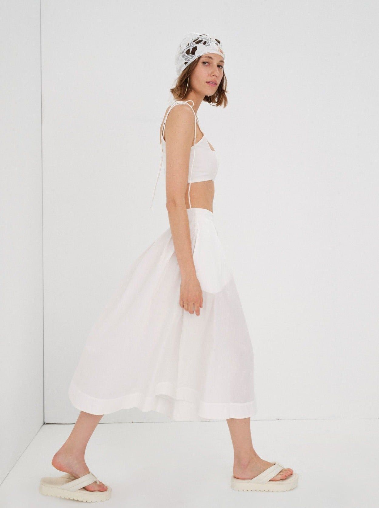 Alexis Midi Skirt sold by For Love And Lemons product image thumbnail 3