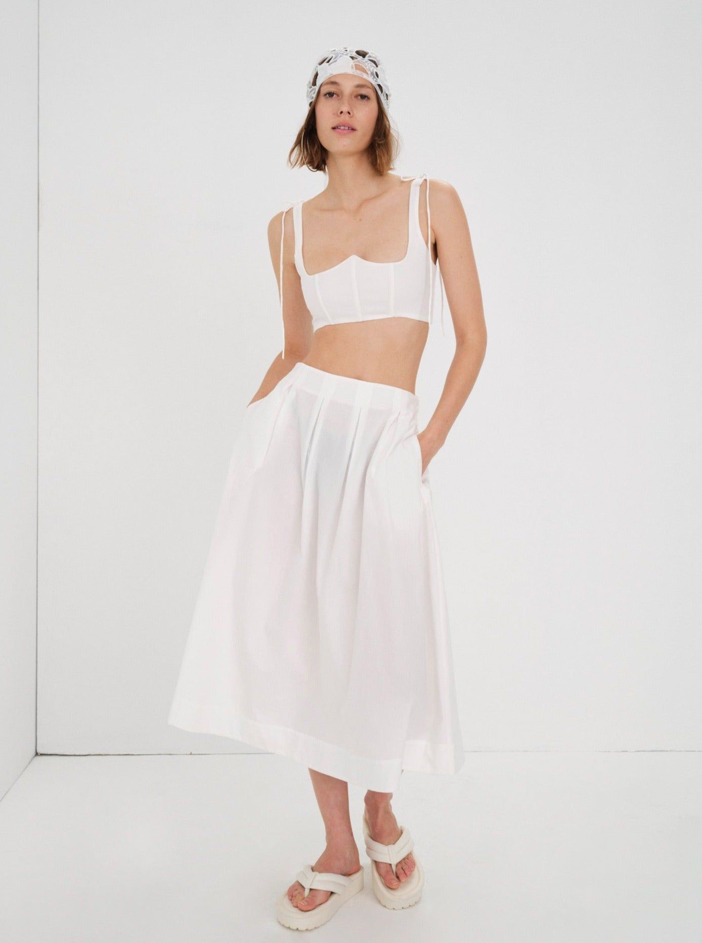 Alexis Midi Skirt sold by For Love And Lemons