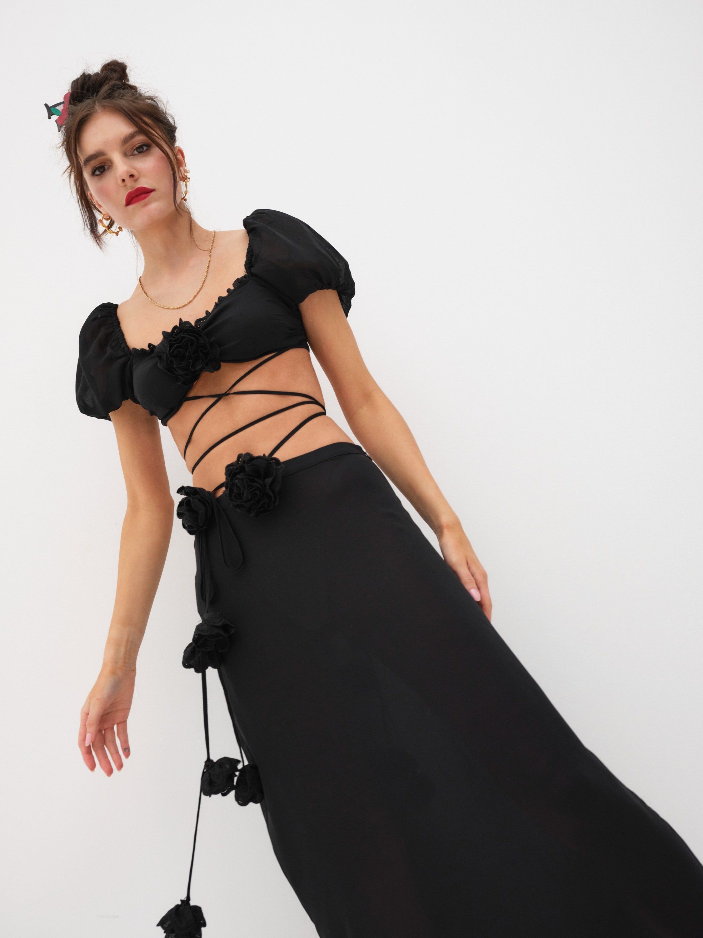 Adella Top sold by For Love And Lemons product image thumbnail 4