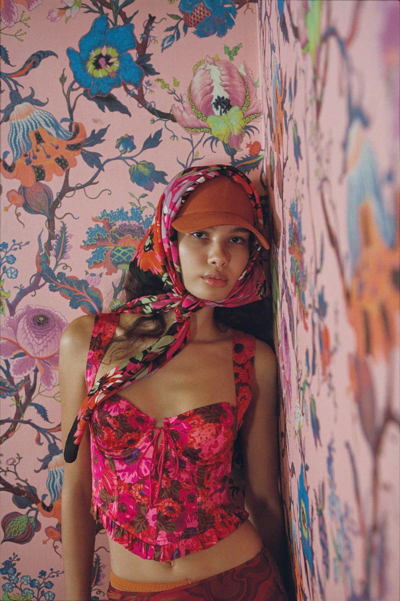 Lauren Crop Top sold by For Love And Lemons product image thumbnail 5