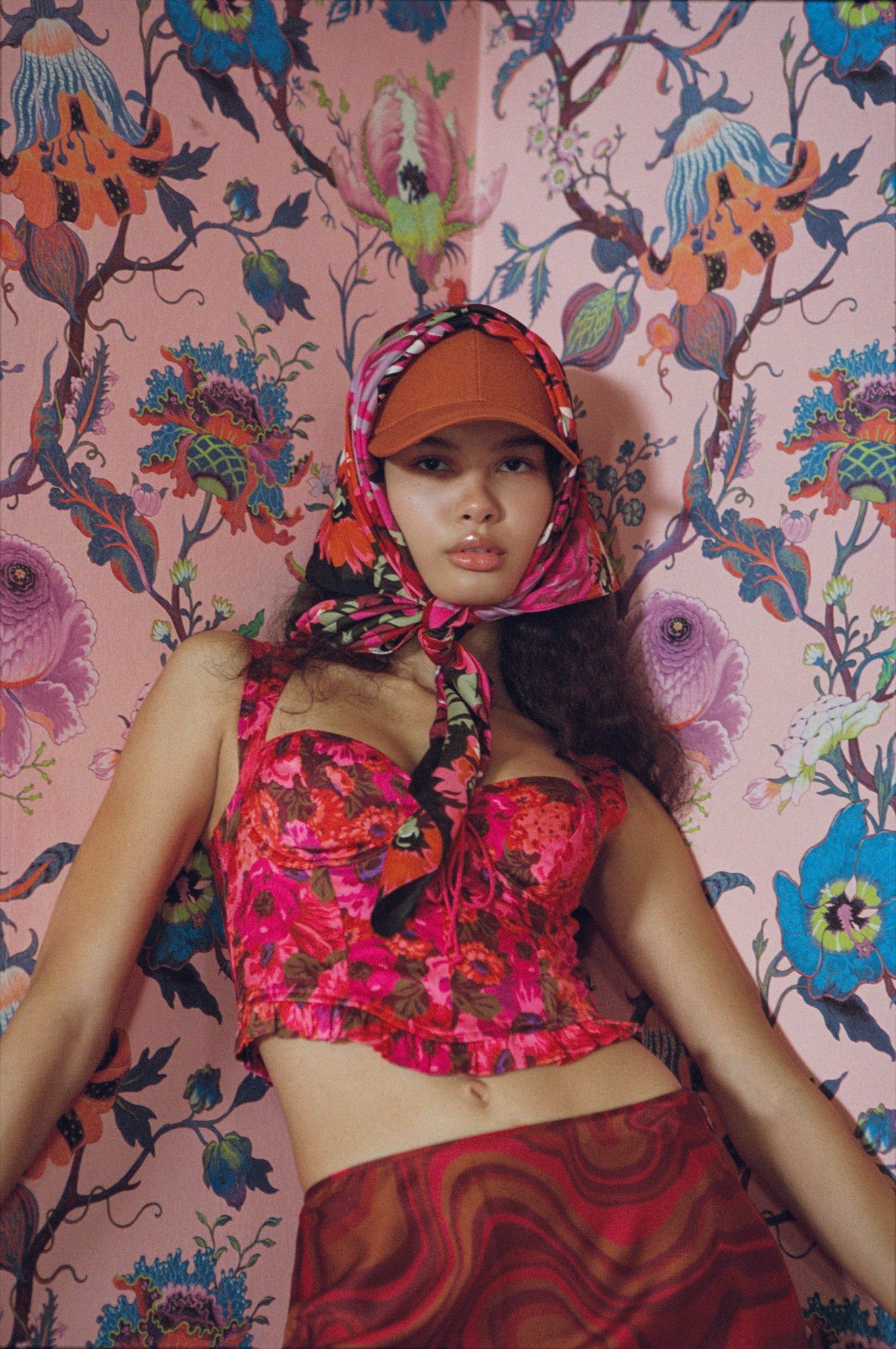 Lauren Crop Top sold by For Love And Lemons product image thumbnail 7