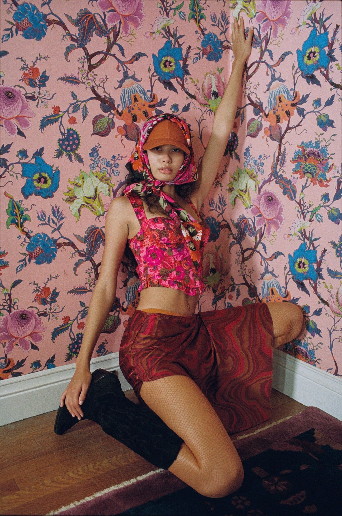 Lauren Crop Top sold by For Love And Lemons product image thumbnail 6