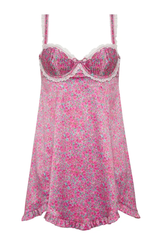 Everyday Printed Slip Dress made by For Love And Lemons