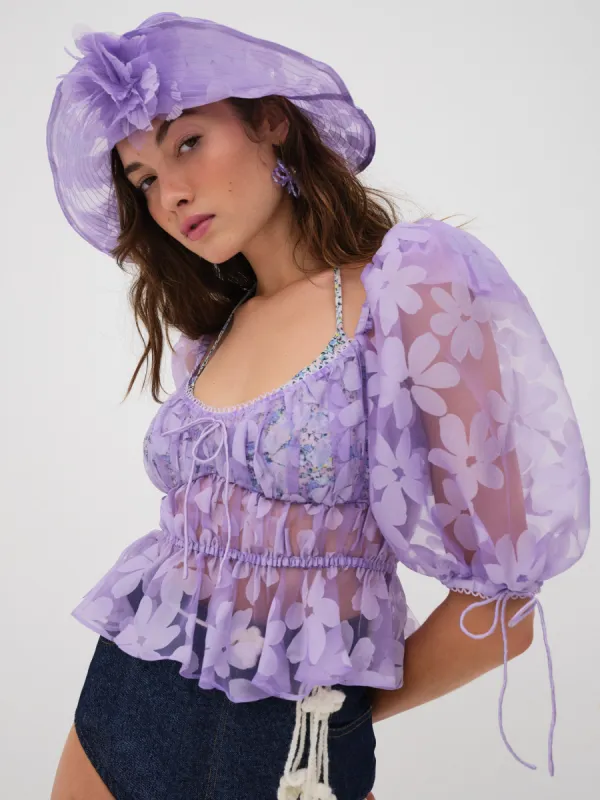 Fran Top sold by For Love And Lemons