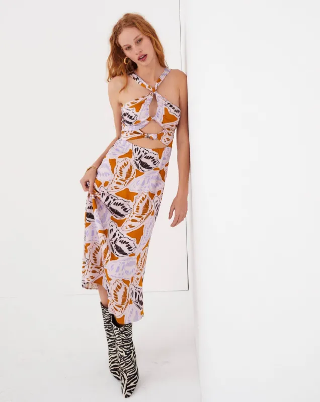 Esmeralda Midi Dress sold by For Love And Lemons