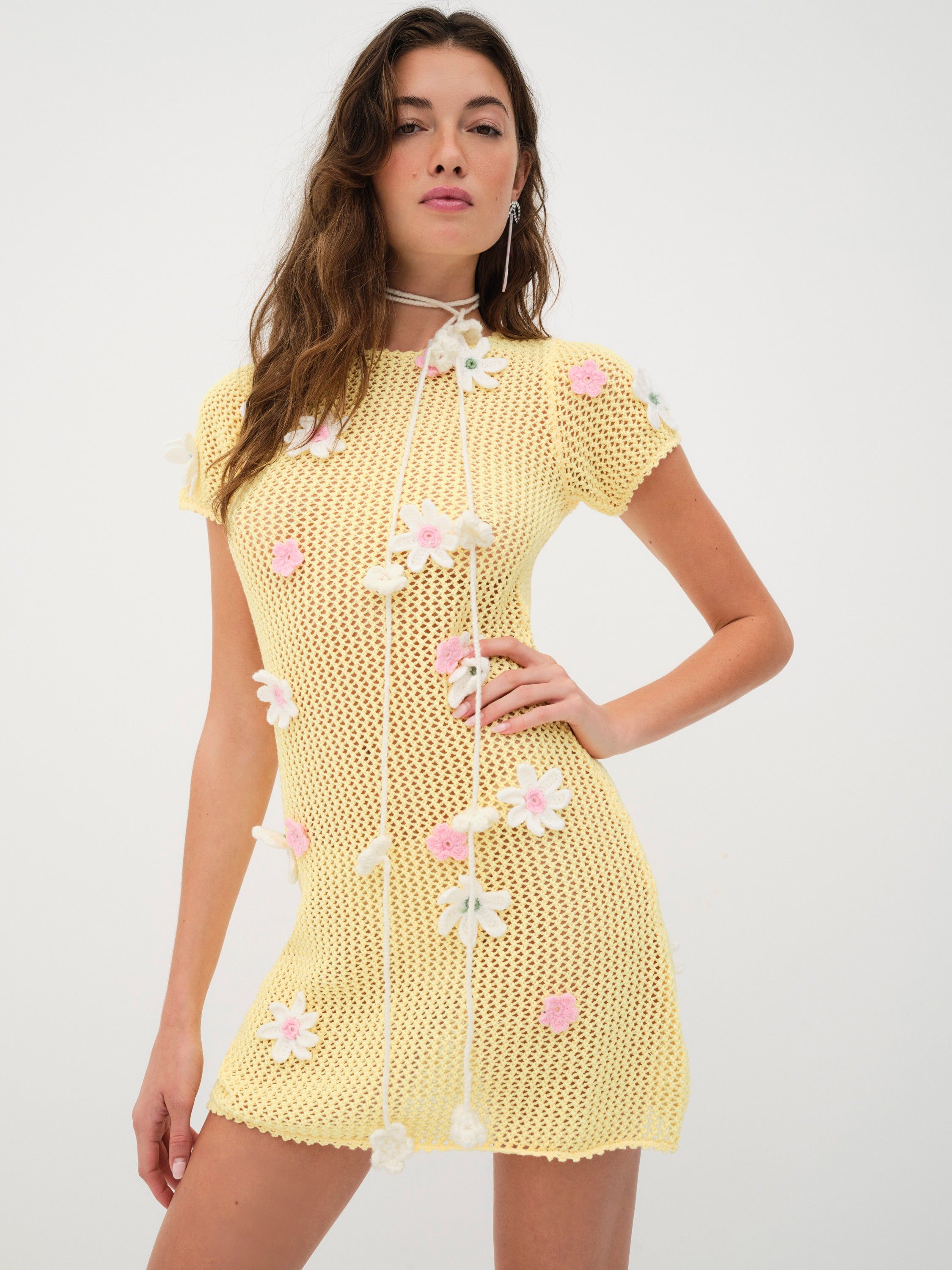 Walker Mini Dress sold by For Love And Lemons