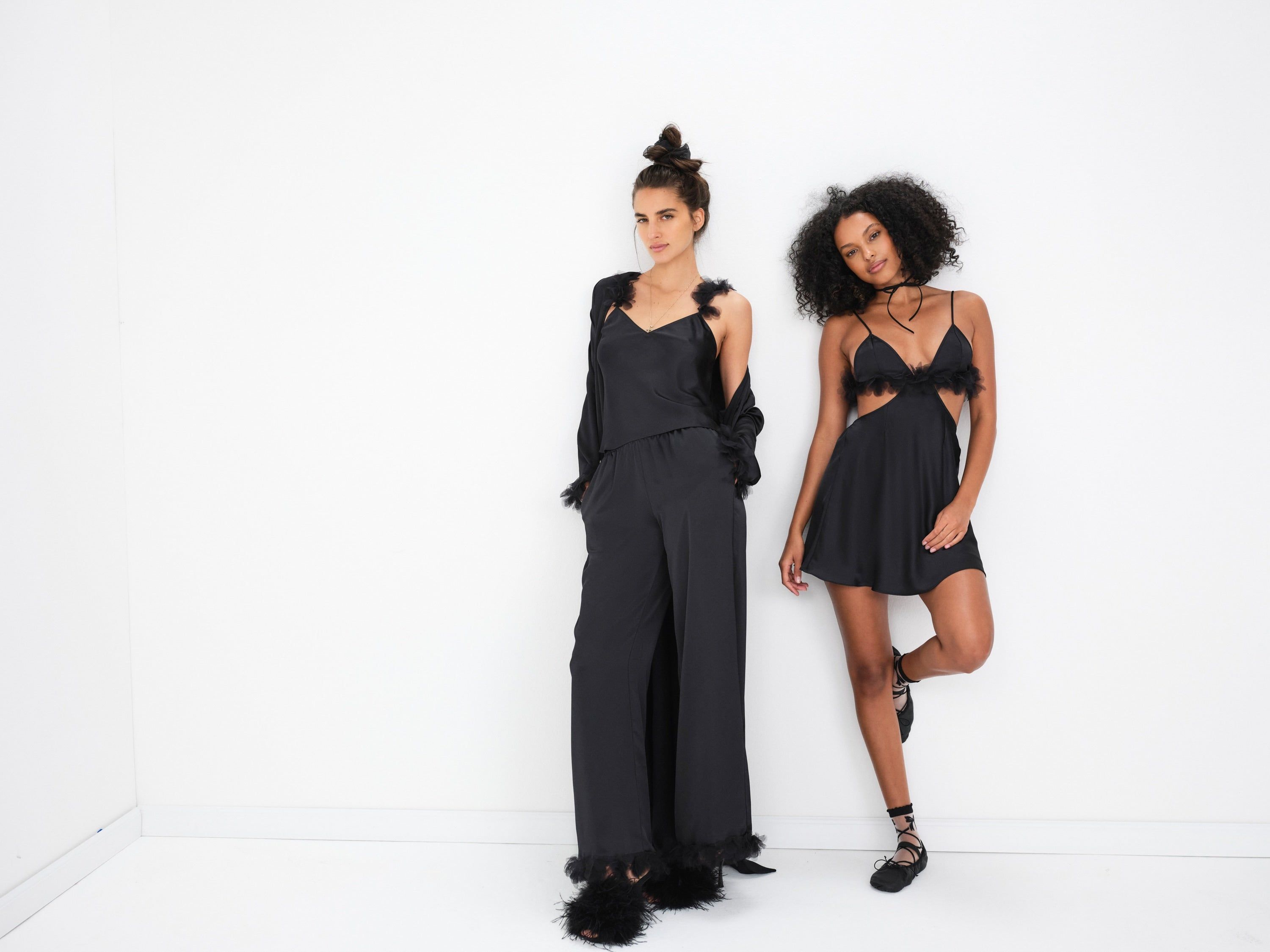 Floral Trim Robe sold by For Love And Lemons product image thumbnail 6