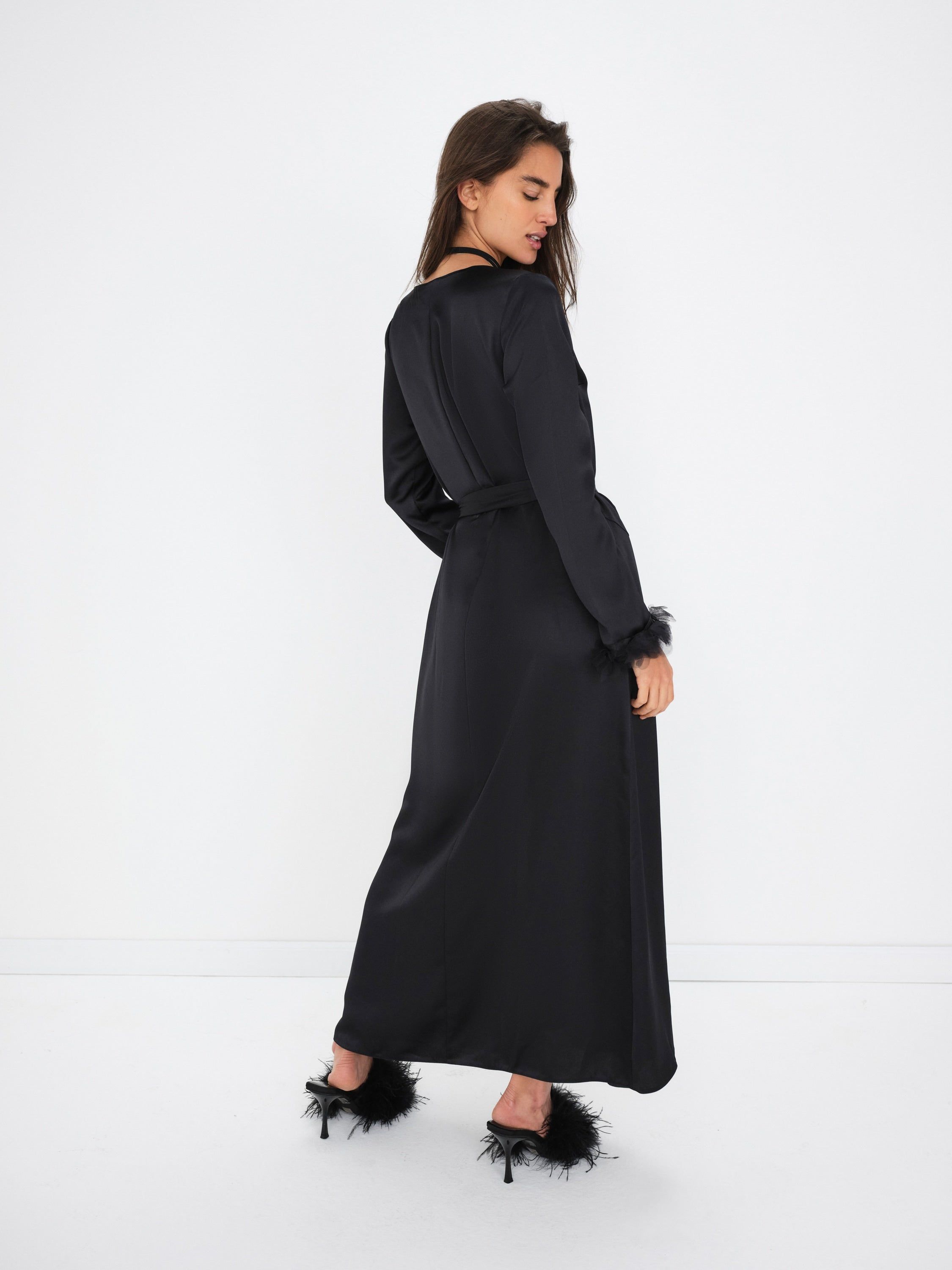 Floral Trim Robe sold by For Love And Lemons product image thumbnail 5