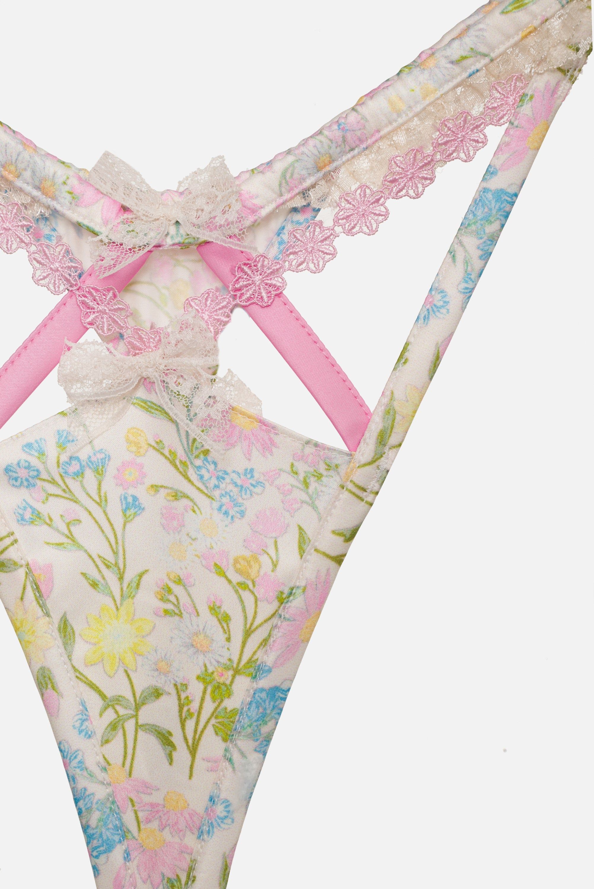 Glitter Garden Panty sold by For Love And Lemons product image thumbnail 7